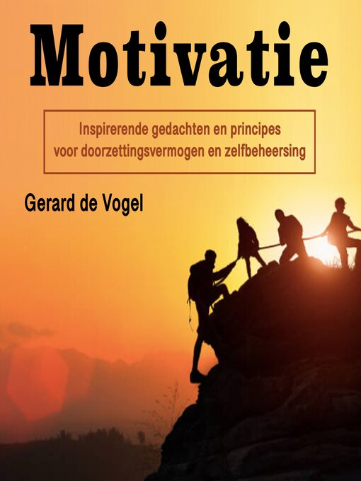 Title details for Motivatie by Gerard de Vogel - Available